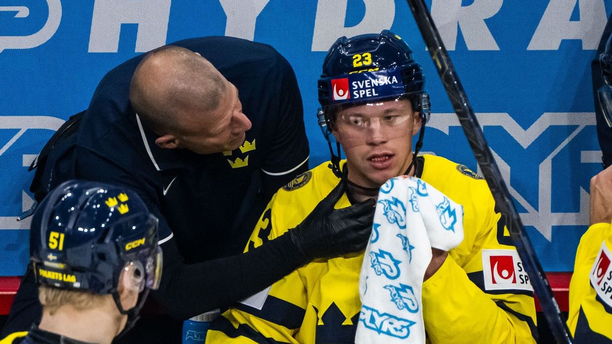 Ostré severské derby přineslo zranění a krvavé šrámy. Finové si stěžují na skandální trik